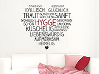 Wandtattoo Hygge | Bild 3