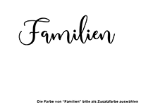 Wandtattoo Fotorahmen Familienbande