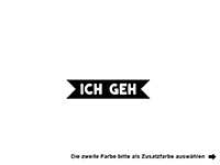 Wandtattoo Ich geh Kaffee trinken