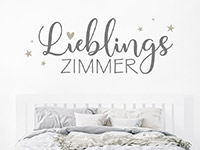 Wandtattoo Lieblingszimmer