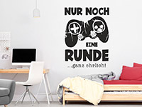 Wandtattoo Ganz ehrlich