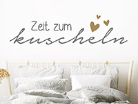 Wandtattoo Zeit zum kuscheln