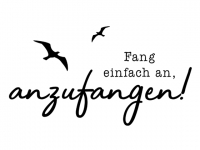 Wandtattoo Fang einfach an