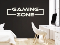 Wandtattoo Gaming Zone im Kinderzimmer