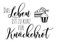 Wandtattoo Knäckebrot