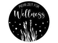 Wandtattoo Mehr Zeit für Wellness