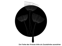 Wandtattoo Künstlerische Pusteblumen