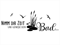 Wandtattoo Nimm dir Zeit und genieße Motivansicht