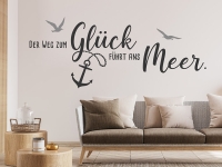 Wandtattoo Der Weg zum Glück | Bild 2