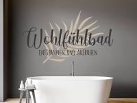 Wandtattoo Wohlfühlbad | Bild 2