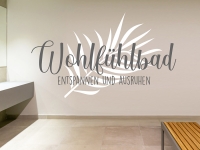 Wandtattoo Wohlfühlbad | Bild 3