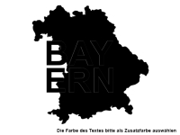 Wandtattoo Bayern