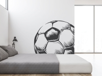 Wandtattoo Fußball Ecke | Bild 4