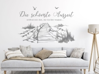 Wandtattoo Meerlandschaft Die Schönste Aussicht