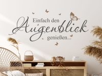 Wandtattoo Den Augenblick genießen | Bild 2