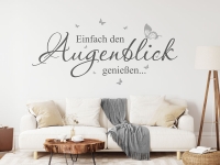 Wandtattoo Den Augenblick genießen | Bild 3