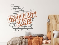 Wandtattoo Chillout Zone Graffiti | Bild 4