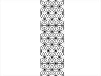 Wandtattoo Banner Geometrische Formen