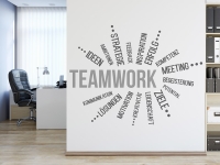 Wandtattoo Teamwork Modern | Bild 2