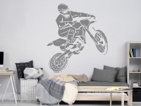 Wandtattoo Motocross Freestyle