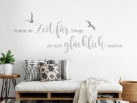 Wandtattoo Glückliche Zeit | Bild 4