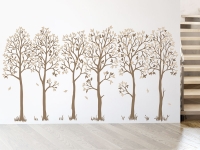 Wandtattoo Dekorative Baumreihe | Bild 4