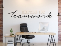 Wandtattoo Erfolg ist Teamwork | Bild 3