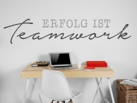 Wandtattoo Erfolg ist Teamwork | Bild 4