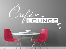 Wandtattoo Moderne Cafe Lounge