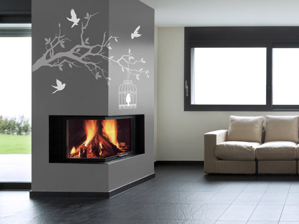 Wandtattoos Uber Dem Kamin Wandtattoo De Ratgeber