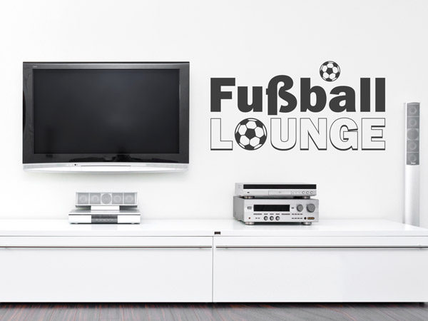 Wandtattoo EM Fußball Lounge