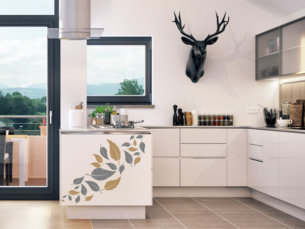 Wände wie handbemalt - Ideen & Inspirationen | Wandtattoos