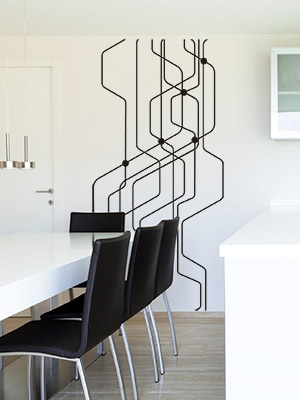 20coole ideen wandaufkleber design schlafzimmer gute nacht