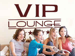 Wandtattoo VIP Lounge