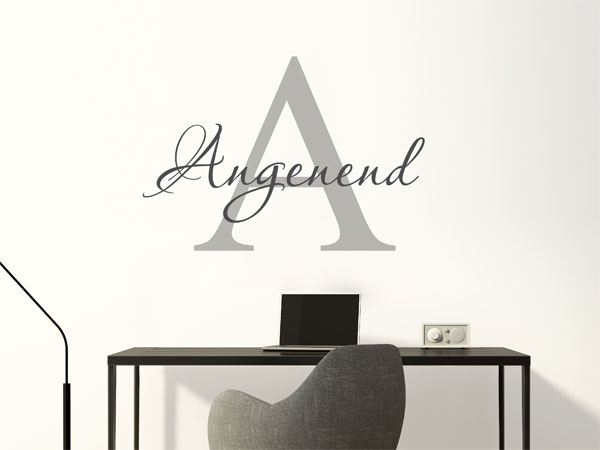 Wandtattoo Angenend Nachname