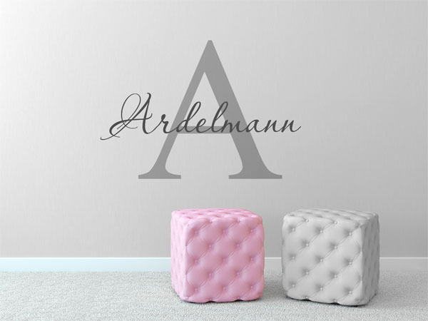 Wandtattoo Ardelmann Nachname