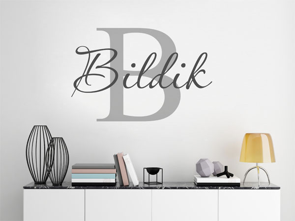 Wandtattoo Bildik Nachname