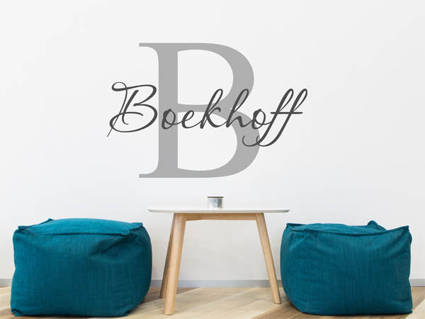 Wandtattoo Boekhoff Nachname