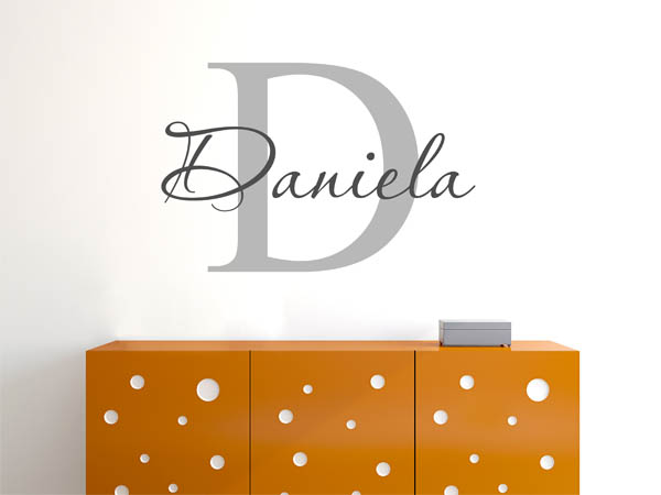 Wandtattoo Daniela Nachname