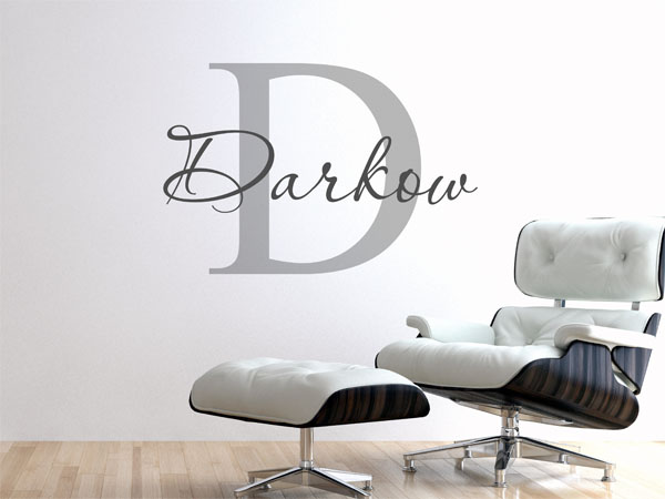 Wandtattoo Darkow Nachname