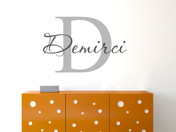 Wandtattoo Demirci Nachname