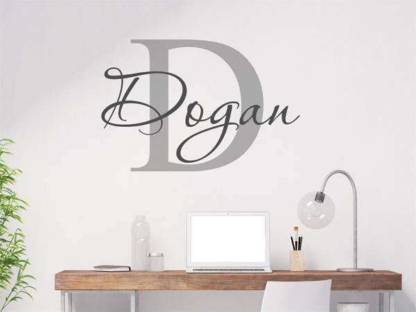 Wandtattoo Dogan Nachname