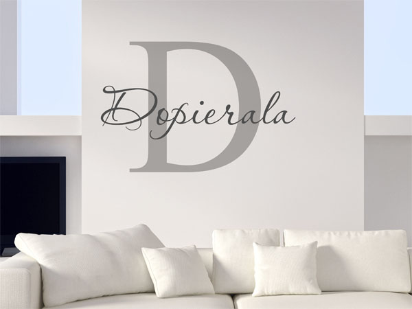 Wandtattoo Dopierala Nachname