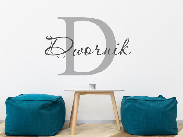 Wandtattoo Dwornik Nachname