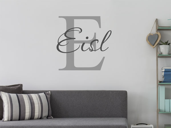 Wandtattoo Eisl Nachname