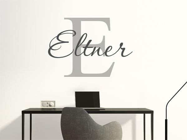 Wandtattoo Eltner Nachname