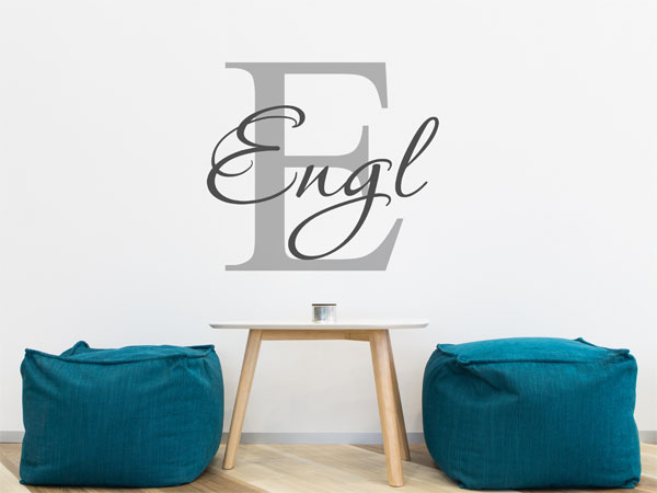 Wandtattoo Engl Nachname