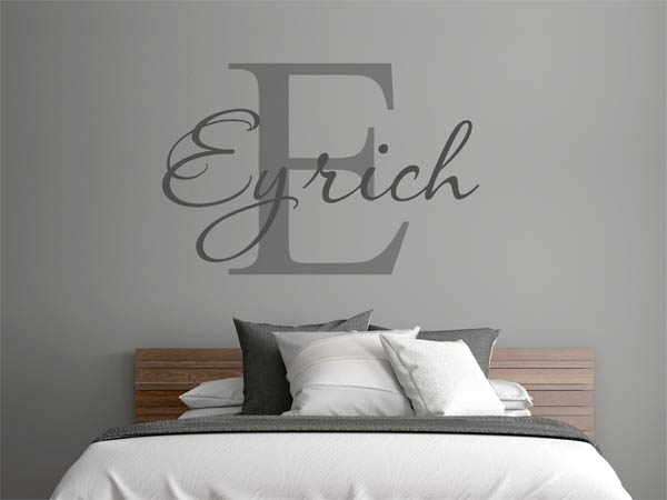 Wandtattoo Eyrich Nachname