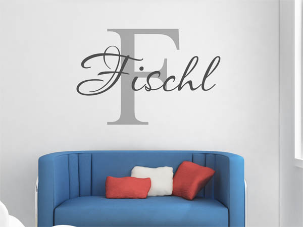 Wandtattoo Fischl Nachname