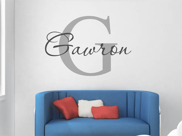 Wandtattoo Gawron Nachname